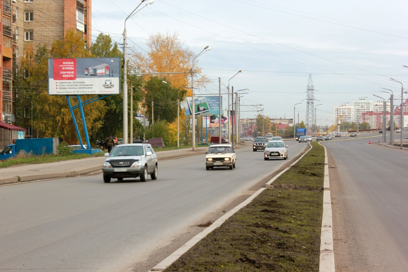 Фотография рекламного носителя, тип: Билборд 3x6, адрес: Комсомольский пр-т. Х Партизанская ул., Томск, Томская область, Россия. Сторона В №296811
