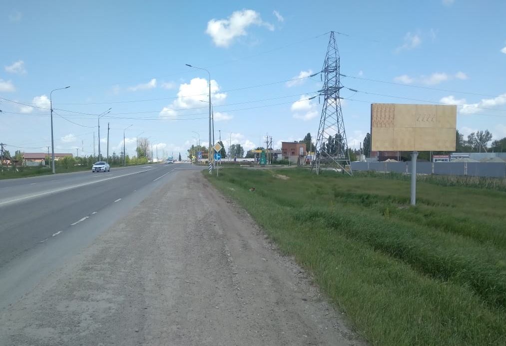 Фотография рекламного носителя, тип: Билборд 3x6, адрес: Темрюк-Краснодар-Кропоткин а/д, 70 250м, Славянск-на-Кубани, Краснодарский край, Россия. Сторона A №982441