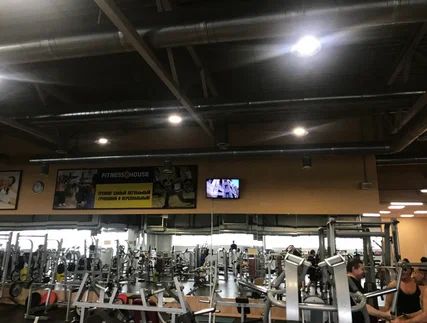 Фотография рекламного носителя, тип: Видеоэкран, адрес: Фитнес-центр «Fitness House в Лахте», Лахтинский пр-т., д.85, Санкт-Петербург, Россия. Сторона/вариант 4 №981091