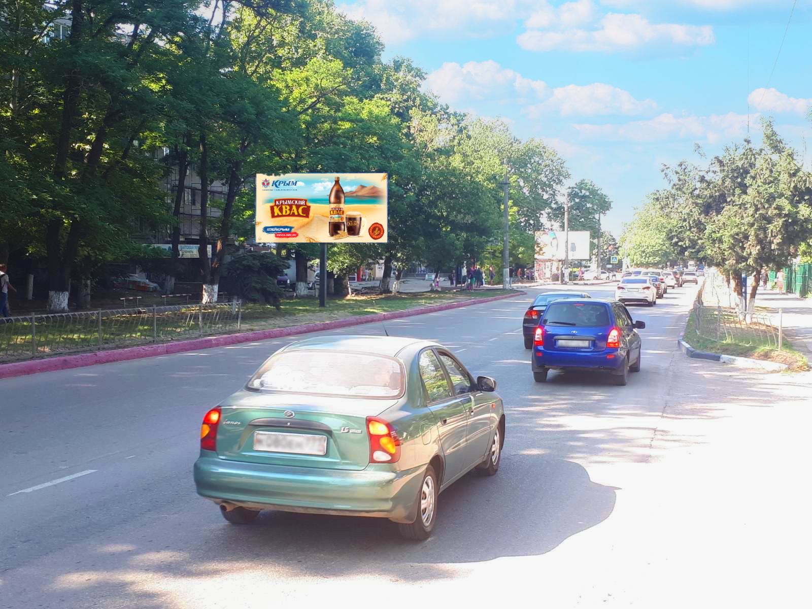 Фотография рекламного носителя, тип: Билборд 3x6, адрес: Орджоникидзе ул., д.92, Керчь, Республика Крым, Россия. Сторона B №978813