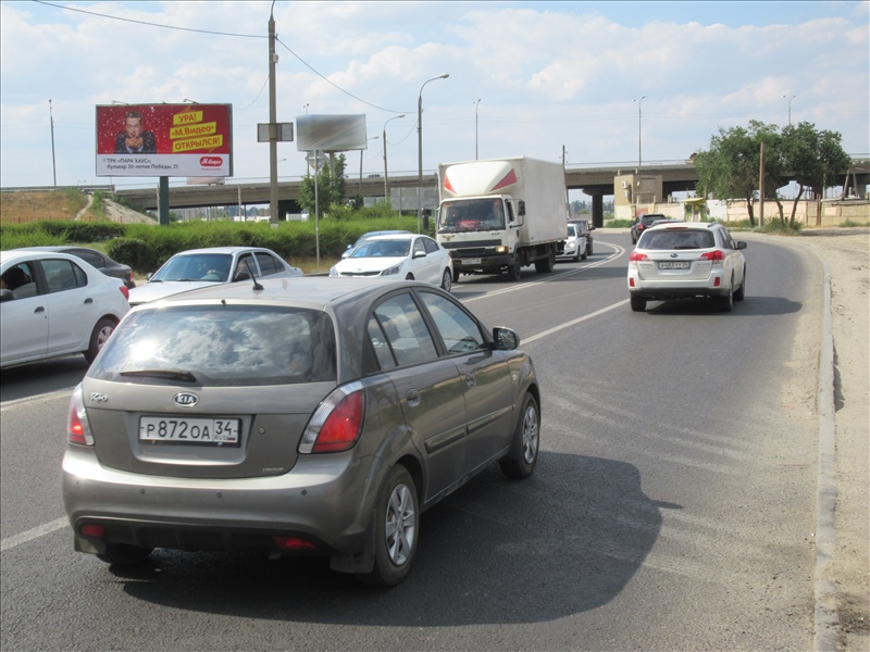 Фотография рекламного носителя, тип: Билборд 3x6, адрес: Дорожников пр-зд., поз.1, Волгоград, Волгоградская область, Россия. Сторона Б №596105