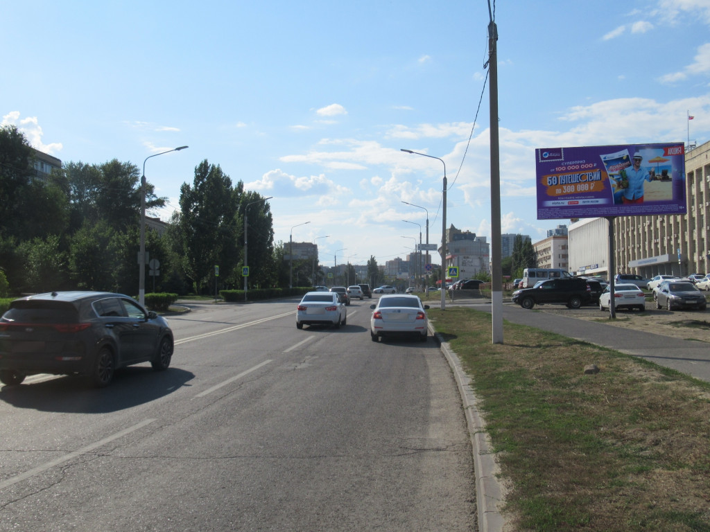 Фотография рекламного носителя, тип: Билборд 3x6, адрес: 7-й Гвардейской Дивизии ул., д.2, Волгоград, Волгоградская область, Россия. Сторона A №1044786