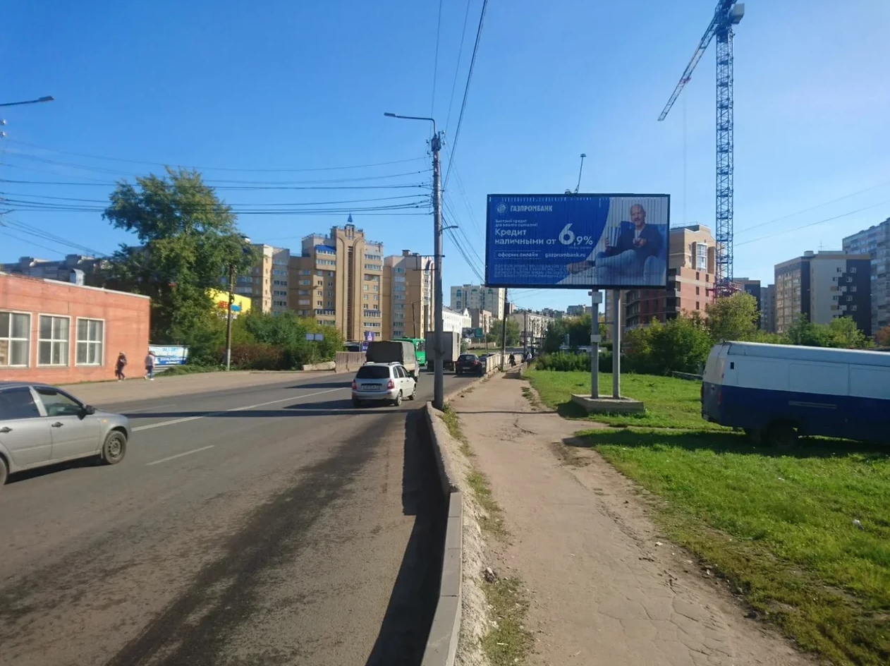 Фотография рекламного носителя, тип: Билборд 3x6, адрес: Ленина ул., д.141, Киров, Кировская область, Россия. Сторона А №689157