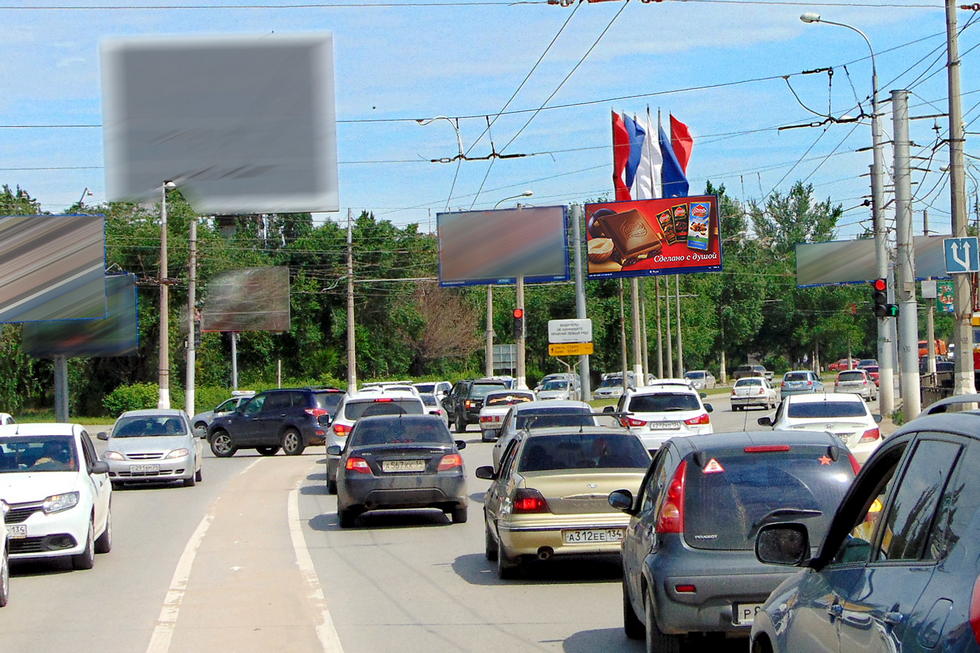 Фотография рекламного носителя, тип: Билборд 3x6, адрес: Ленина пр-т. Х Возрождения пл., Волгоград, Волгоградская область, Россия. Сторона А1 №337721