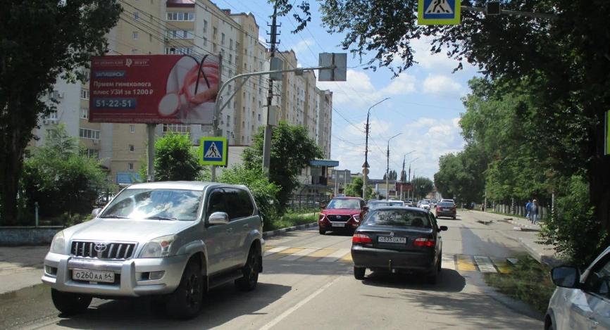 Фотография рекламного носителя, тип: Билборд 3x6, адрес: Волоха ул., д.9А, Энгельс, Саратовская область, Россия. Сторона Б №937569