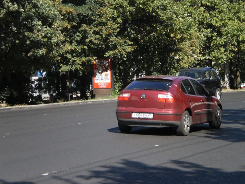 Фотография рекламного носителя, тип: Ситиформат 1.8x1.2, адрес: Ленина ул. Х Толстого ул., поз.36, Ставрополь, Ставропольский край, Россия. Сторона Б №598175