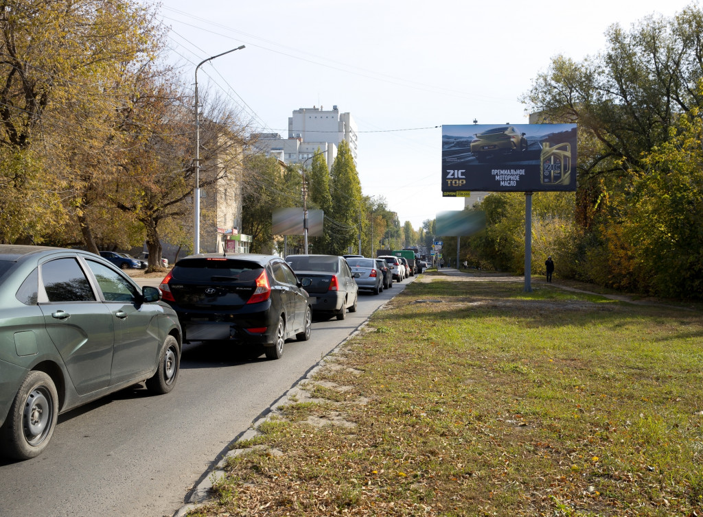 Фотография рекламного носителя, тип: Билборд 3x6, адрес: Навашина ул., д.12, Саратов, Саратовская область, Россия. Сторона А №819294