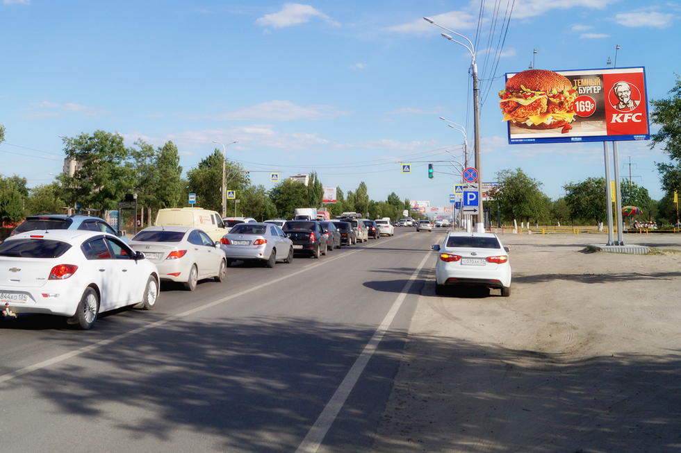 Фотография рекламного носителя, тип: Билборд 3x6, адрес: Историческая ул., д.181, Волгоград, Волгоградская область, Россия. Сторона А №337470