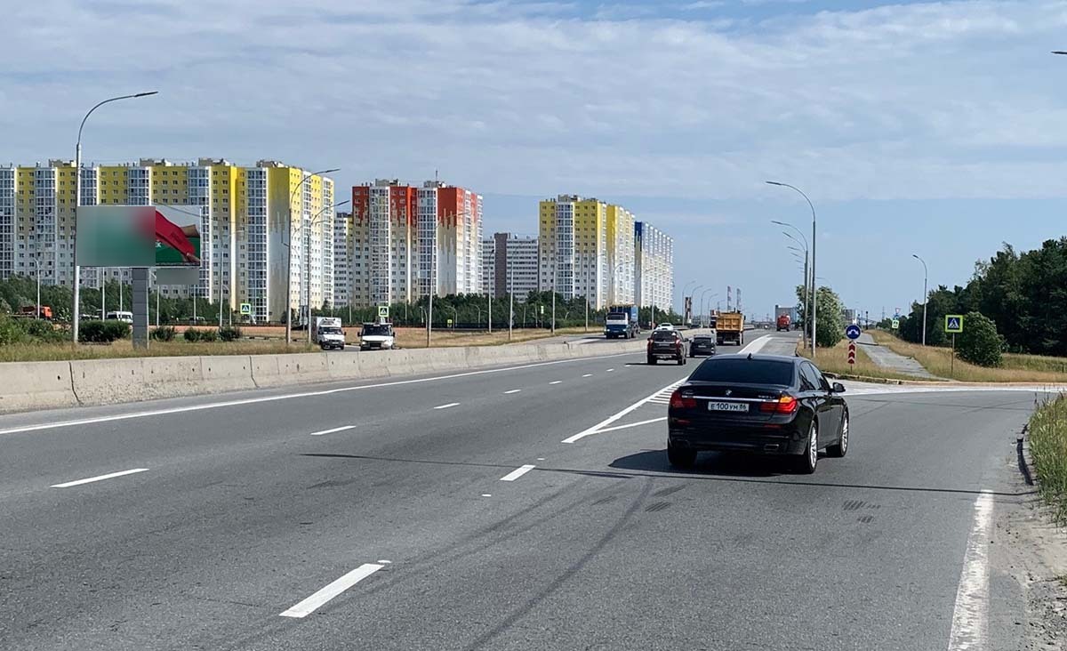 Фотография рекламного носителя, тип: Билборд 3x6, адрес: Тюменский тракт, 200м до поворота на Югорский тракт, Сургут, Ханты-Мансийский автономный округ – Югра, Россия. Сторона Б №959941