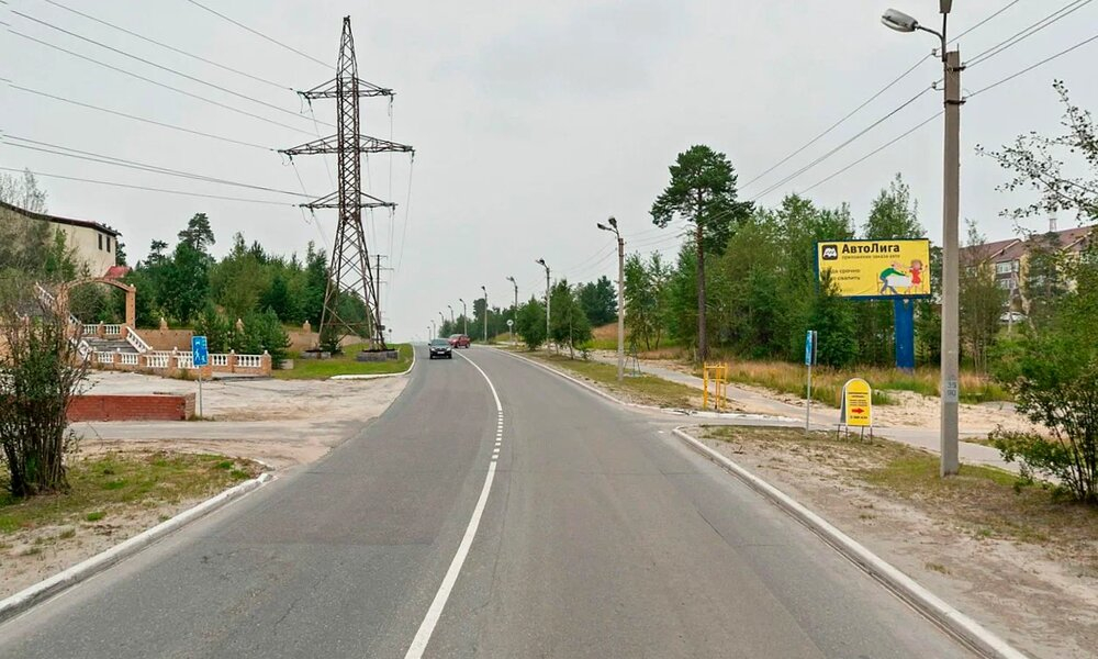 Фотография рекламного носителя, тип: Билборд 3x6, адрес: Шевченко ул., д.72, Ноябрьск, Ямало-Ненецкий автономный округ, Россия. Сторона А №675311