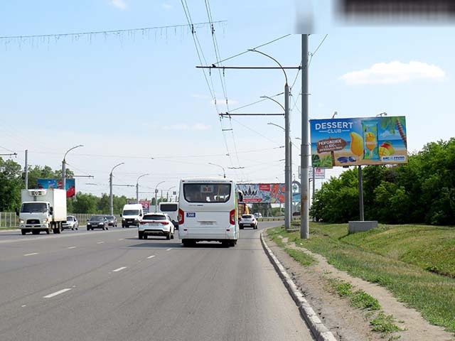 Фотография рекламного носителя, тип: Билборд 3x6, адрес: Енисейская ул., развязка, поз.1, Омск, Омская область, Россия. Сторона А №617017