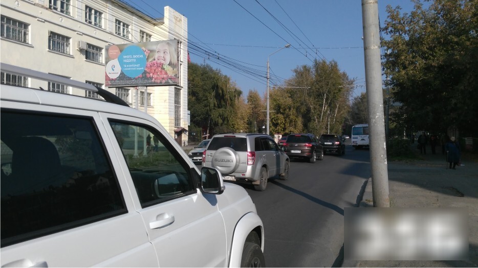 Фотография рекламного носителя, тип: Билборд 3x6, адрес: Соляная пл., д.2, Томск, Томская область, Россия. Сторона Б №421625