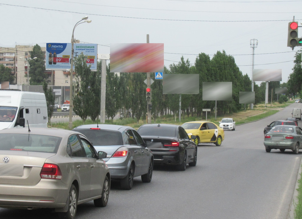 Фотография рекламного носителя, тип: Билборд 3x6, адрес: Землячки ул., д.48, напротив, Волгоград, Волгоградская область, Россия. Сторона Б1 №1000479