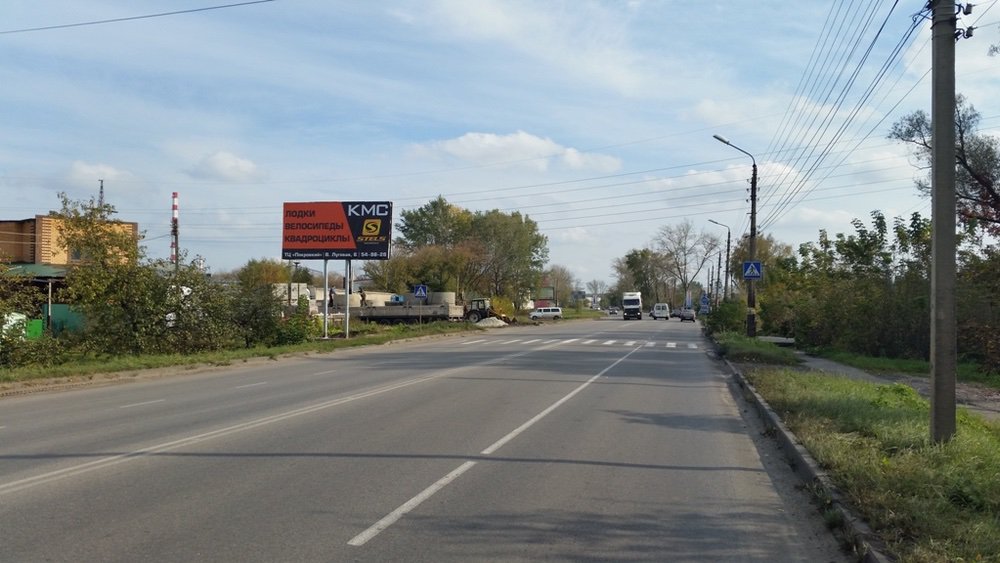 Фотография рекламного носителя, тип: Билборд 3x6, адрес: Чайковского ул., д.54, Курск, Курская область, Россия. Сторона Б №708683