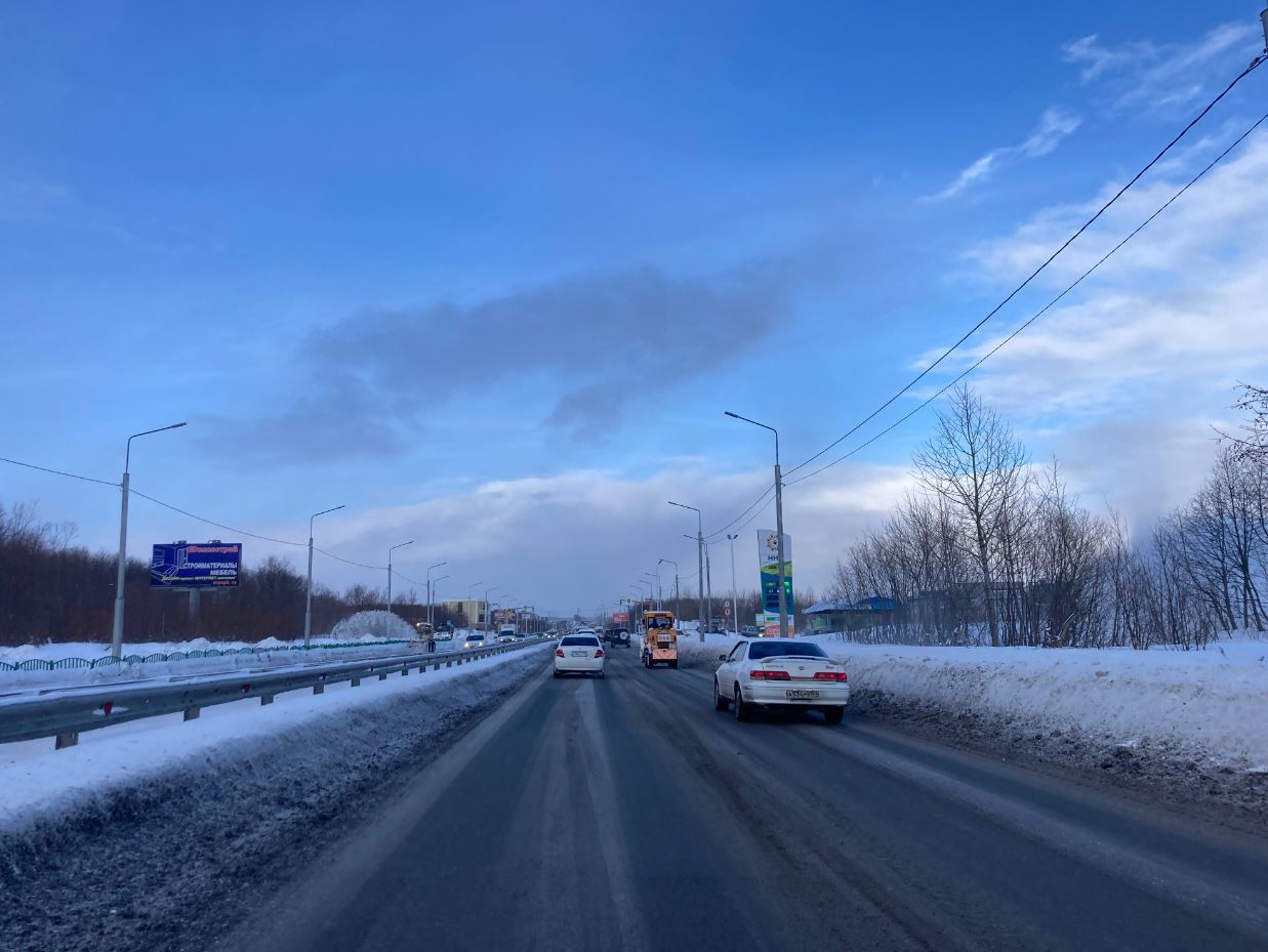 Фотография рекламного носителя, тип: Билборд 3x6, адрес: Северо-Восточное ш., поз.2, Петропавловск-Камчатский, Камчатский край, Россия. Сторона Б №777454