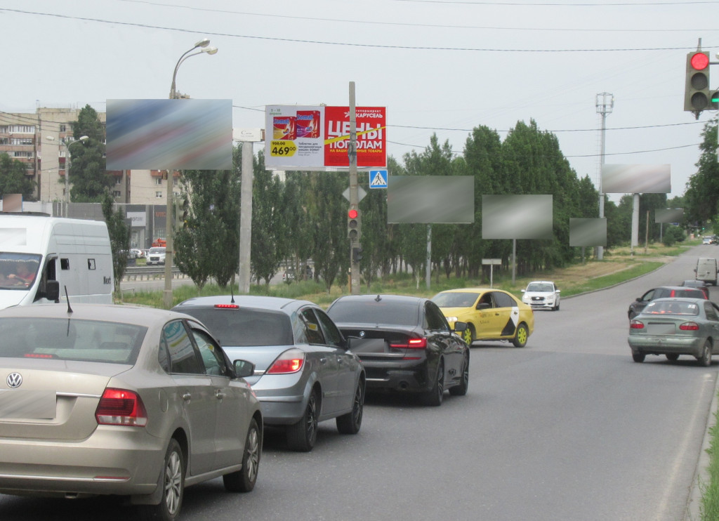Фотография рекламного носителя, тип: Билборд 3x6, адрес: Землячки ул., д.48, напротив, Волгоград, Волгоградская область, Россия. Сторона Б2 (Б) №1000480