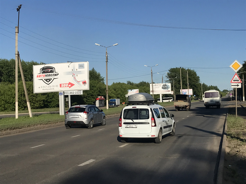 Фотография рекламного носителя, тип: Билборд 3x6, адрес: Вокзальная ул., Х Ахтубинская ул., Нижнекамск, Республика Татарстан, Россия. Сторона А1 №773792