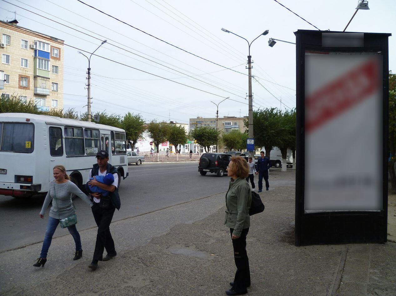 Фотография рекламного носителя, тип: Пиллар 3x1.4, адрес: Ленина ул., д.30, Камышин, Волгоградская область, Россия. Сторона Б №954067
