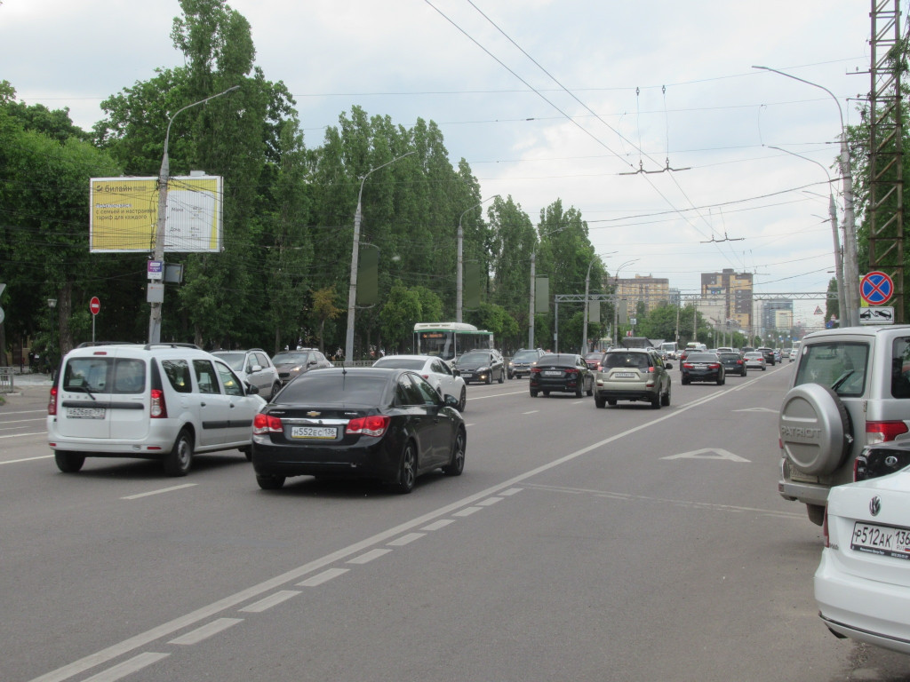 Фотография рекламного носителя, тип: Билборд 3x6, адрес: Московский пр-т., д.10б, Воронеж, Воронежская область, Россия. Сторона Б №956588
