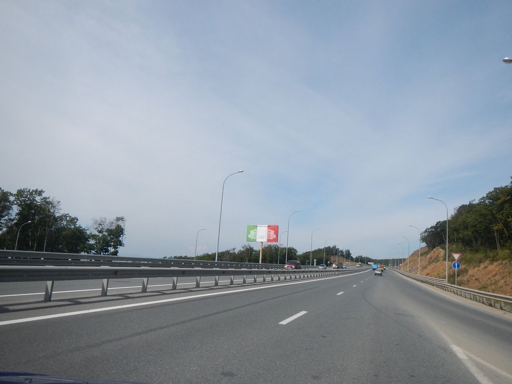 Фотография рекламного носителя, тип: Билборд 3x6, адрес: Седанка-Патрокл а/д., 25 030м, Владивосток, Приморский край, Россия. Сторона Б №756698