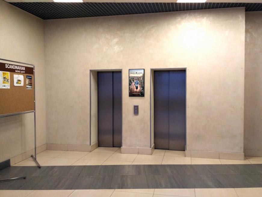 Фотография рекламного носителя, тип: Видеоэкран, адрес: Бизнес-центр «Scandic/Скандик», Революции ш., д.69А, Санкт-Петербург, Россия. Сторона/вариант A №975812