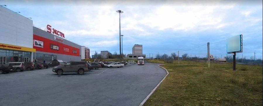 Фотография рекламного носителя, тип: Медиафасад, адрес: 5 микрорайон ул., д.48б, Камышин, Волгоградская область, Россия. Сторона А1-А10 №954073