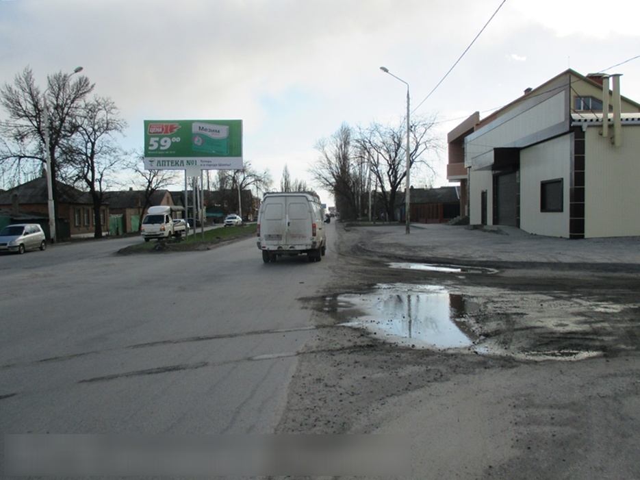 Фотография рекламного носителя, тип: Билборд 3x6, адрес: Комиссаровский пер. Х Новозагородняя ул., Шахты, Ростовская область, Россия. Сторона А1 №473429