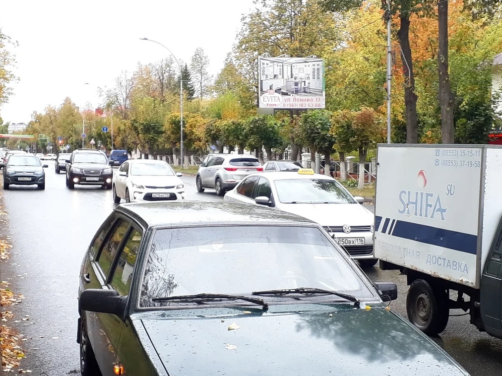 Фотография рекламного носителя, тип: Билборд 3x4, адрес: Ленинградская ул., д.18в, Лениногорск, Республика Татарстан, Россия. Сторона A №847735