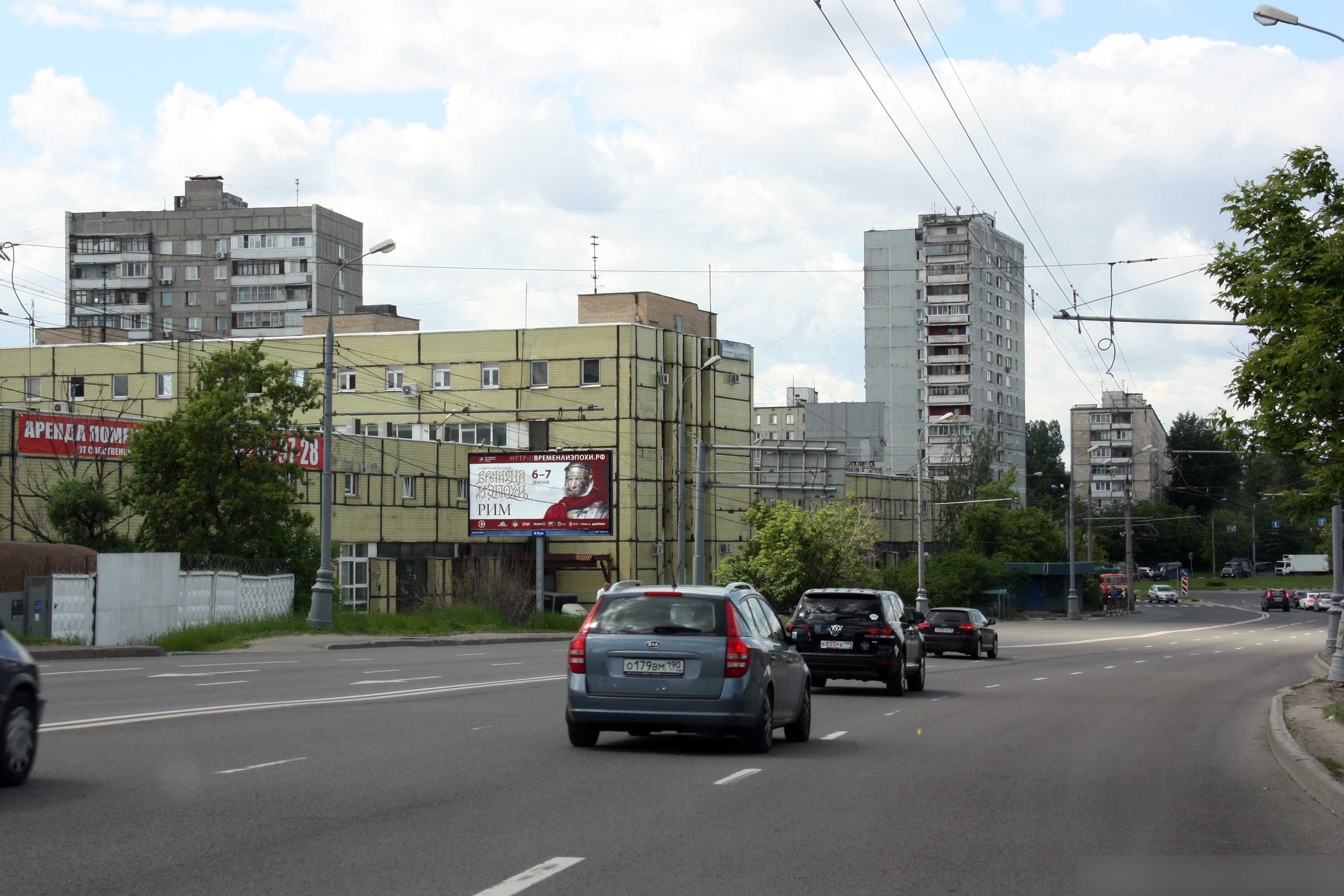 Фотография рекламного носителя, тип: Билборд 3x6, адрес: Кетчерская ул., д.16, Москва, Россия. Сторона Б №324334