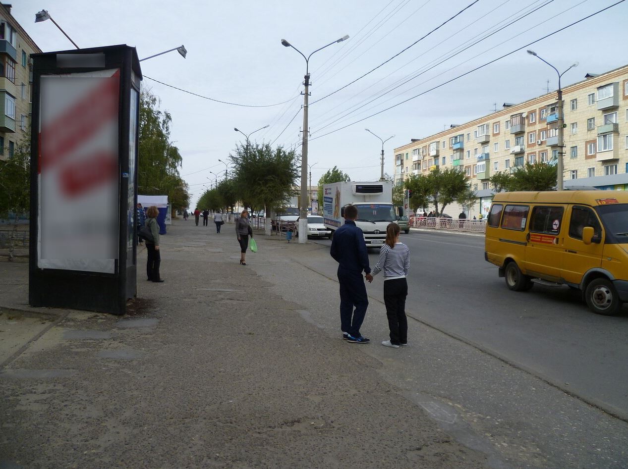 Фотография рекламного носителя, тип: Пиллар 3x1.4, адрес: Ленина ул., д.30, Камышин, Волгоградская область, Россия. Сторона В №954068