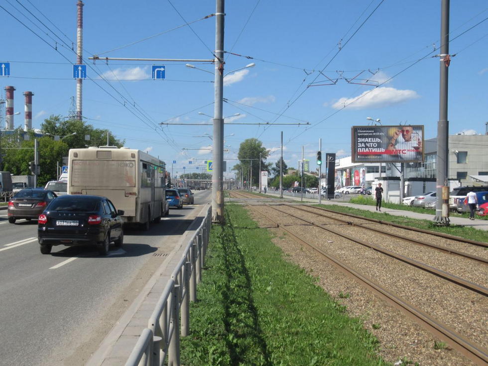 Фотография рекламного носителя, тип: Билборд 3x6, адрес: Героев Хасана ул. Х Ижевская ул., поз.1, Пермь, Пермский край, Россия. Сторона A1-A3 №748988