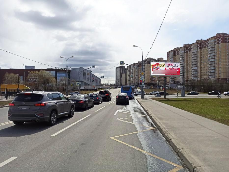 Фотография рекламного носителя, тип: Билборд 3x6, адрес: Чечерский пр-зд., д.118 Х Остафьевская ул., Москва, Россия. Сторона А1 №1044745