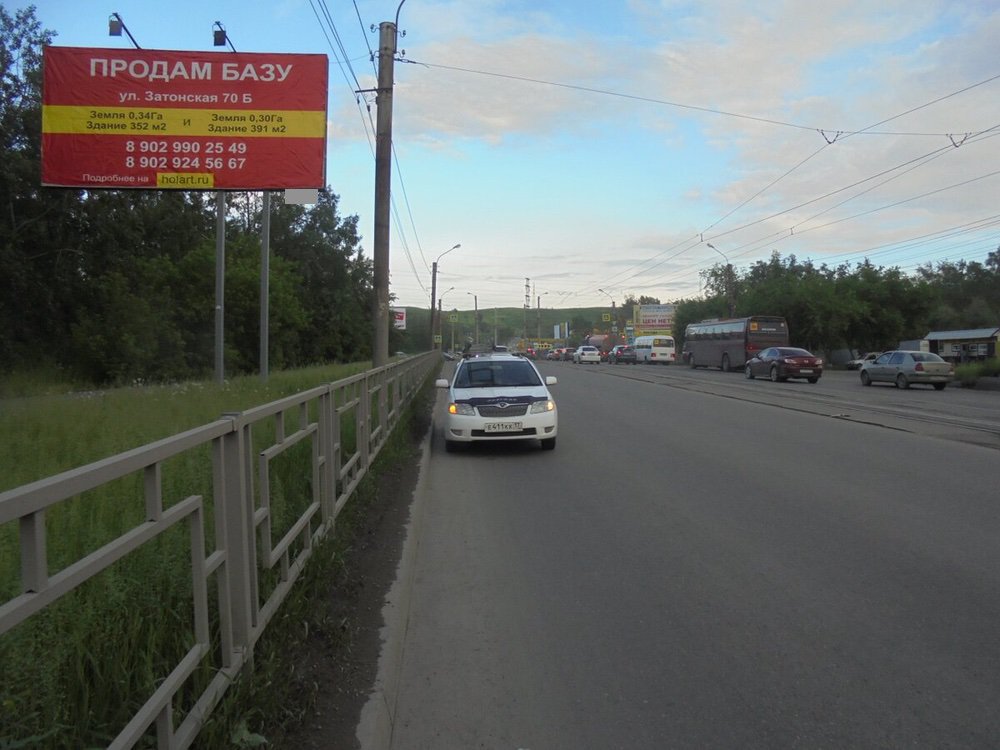 Фотография рекламного носителя, тип: Билборд 3x6, адрес: Мичурина ул., д.65, поз.1, Красноярск, Красноярский край, Россия. Сторона Б №758134