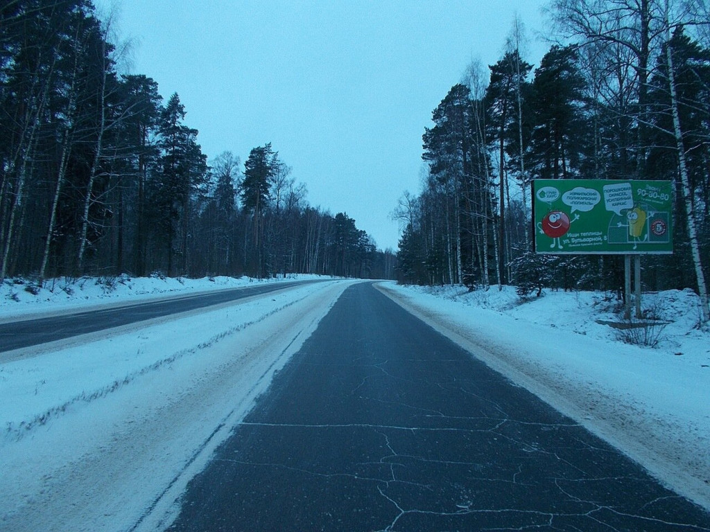 Фотография рекламного носителя, тип: Билборд 3x6, адрес: Окружная дорога, 55м от моста Черемуха р., Рыбинск, Ярославская область, Россия. Сторона A №957030