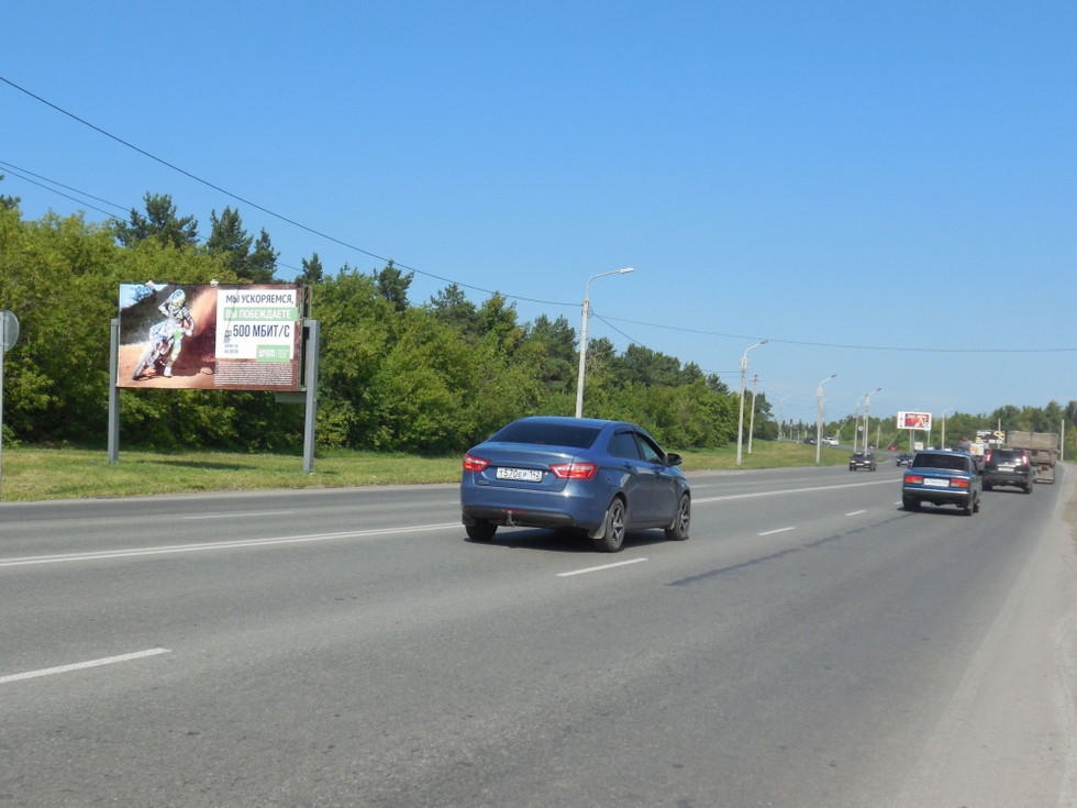 Фотография рекламного носителя, тип: Билборд 3x6, адрес: Суворова ул., Омск, Омская область, Россия. Сторона В №1009856