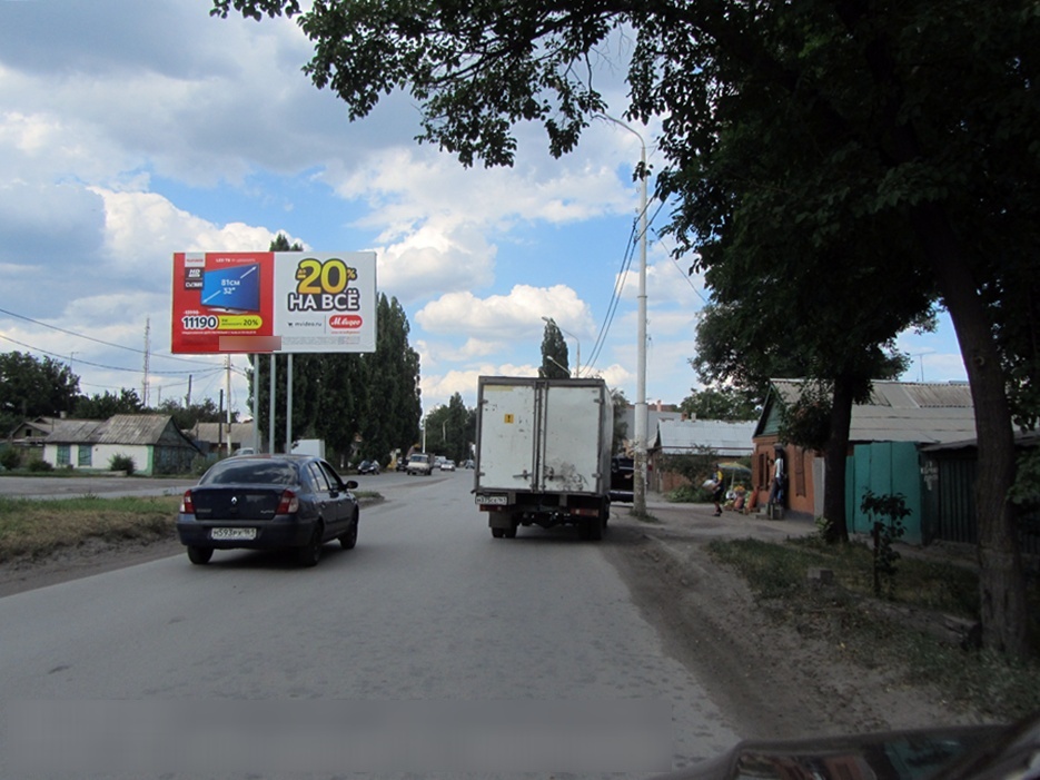 Фотография рекламного носителя, тип: Билборд 3x6, адрес: Комиссаровский пер. Х Новозагородняя ул., Шахты, Ростовская область, Россия. Сторона А2 №473430