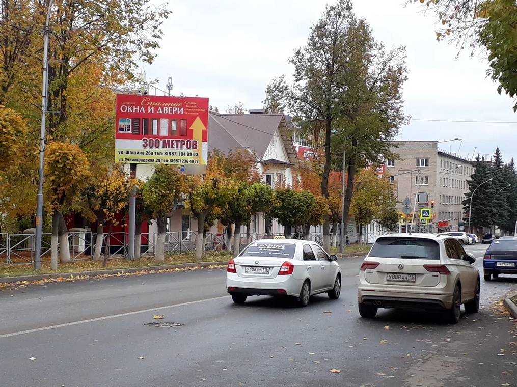 Фотография рекламного носителя, тип: Билборд 3x4, адрес: Ленинградская ул., д.18в, Лениногорск, Республика Татарстан, Россия. Сторона B №847736