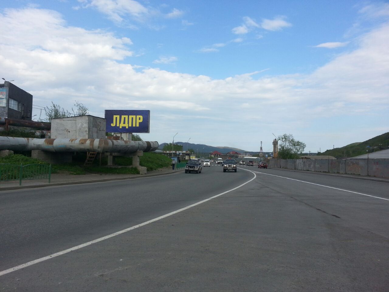 Фотография рекламного носителя, тип: Билборд 3x6, адрес: Циолковского пр-т., около Кольца Хлебозавода, Петропавловск-Камчатский, Камчатский край, Россия. Сторона B №993671