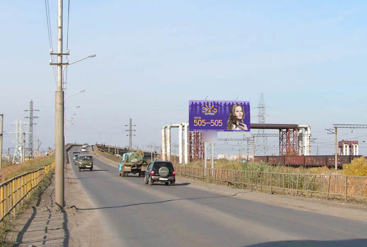 Фотография рекламного носителя, тип: Билборд 3x6, адрес: Галкинский переезд ул., д.2, Курган, Курганская область, Россия. Сторона A №701298