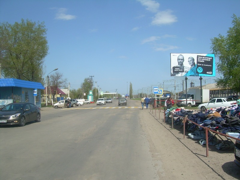 Фотография рекламного носителя, тип: Билборд 3x6, адрес: Подгоренский п., Вокзальная ул., напротив Ярмарки, Воронеж, Воронежская область, Россия. Сторона А №772823