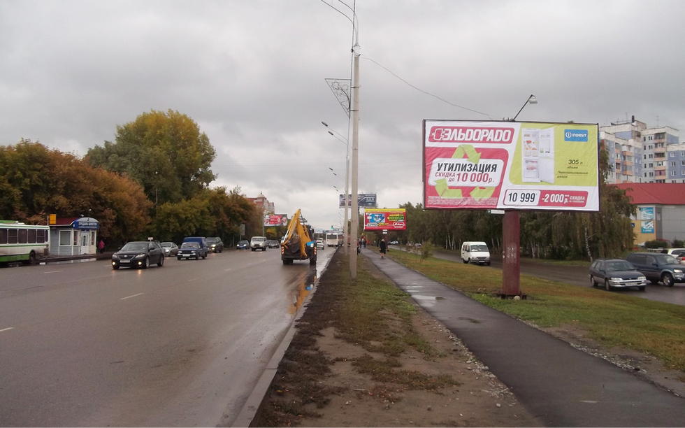 Фотография рекламного носителя, тип: Билборд 3x6, адрес: Павловский тракт, д.267, поз.2, Барнаул, Алтайский край, Россия. Сторона А №1034962
