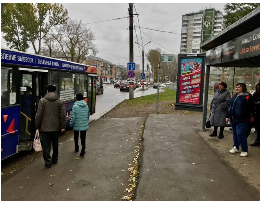 Фотография рекламного носителя, тип: Пиллар 3x1.4, адрес: Мира ул., д.11, Пермь, Пермский край, Россия. Сторона А №1076289