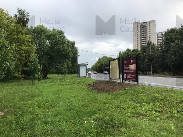 Фотография рекламного носителя, тип: Афиша 1.75x1.8, адрес: Свободы ул., д.95, н-в, поз.2, стенд 2, Москва, Россия. Сторона A2 №882839