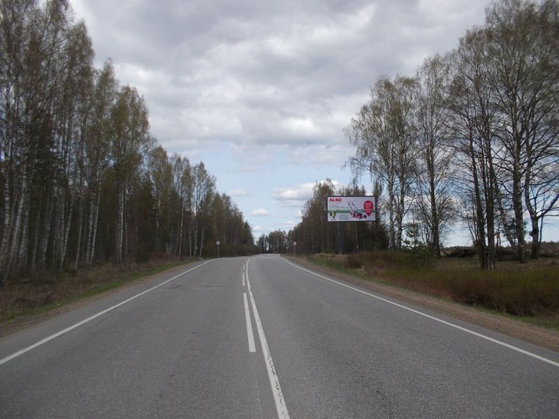 Фотография рекламного носителя, тип: Билборд 3x6, адрес: Приозерское ш., 24 500м, Ленинградская область, Россия. Сторона А №479056