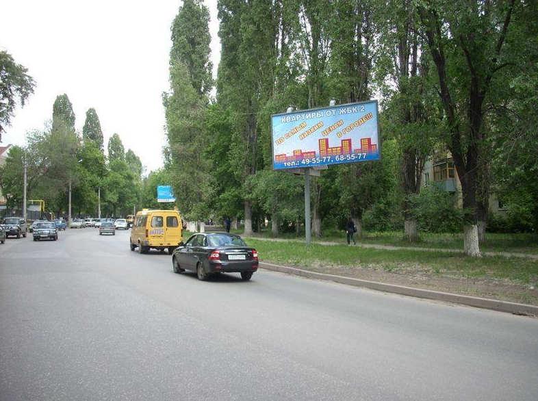 Фотография рекламного носителя, тип: Билборд 3x6, адрес: Политехническая ул., д.116, Саратов, Саратовская область, Россия. Сторона A №1095270