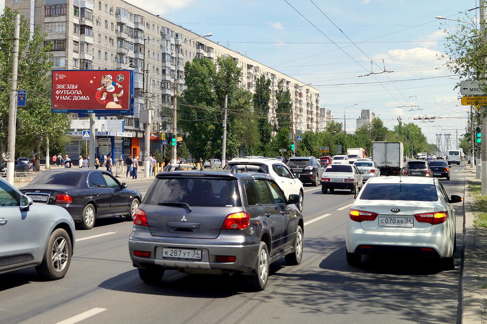Фотография рекламного носителя, тип: Билборд 3x6, адрес: Н.Отрады ул. Х Мясникова ул., ост."Новая Спартановка", Волгоград, Волгоградская область, Россия. Сторона Б №337879