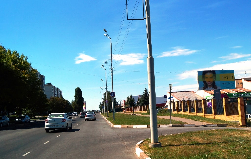 Фотография рекламного носителя, тип: Билборд 3x4, адрес: Космонавтов ул., Губкин, Белгородская область, Россия. Сторона A №1010341