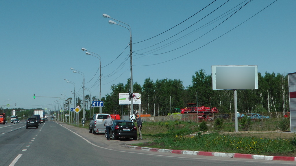 Фотография рекламного носителя, тип: Билборд 3x6, адрес: Куйбышева ул., напротив ТЦ Стройка, Луховицы, Московская область, Россия. Сторона A №843963