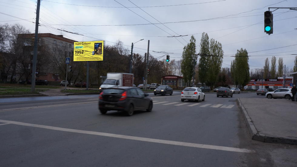 Фотография рекламного носителя, тип: Билборд 3x6, адрес: Советской Армии ул., д.2 Х Октября пр-т., Нижний Новгород, Нижегородская область, Россия. Сторона Б №993298