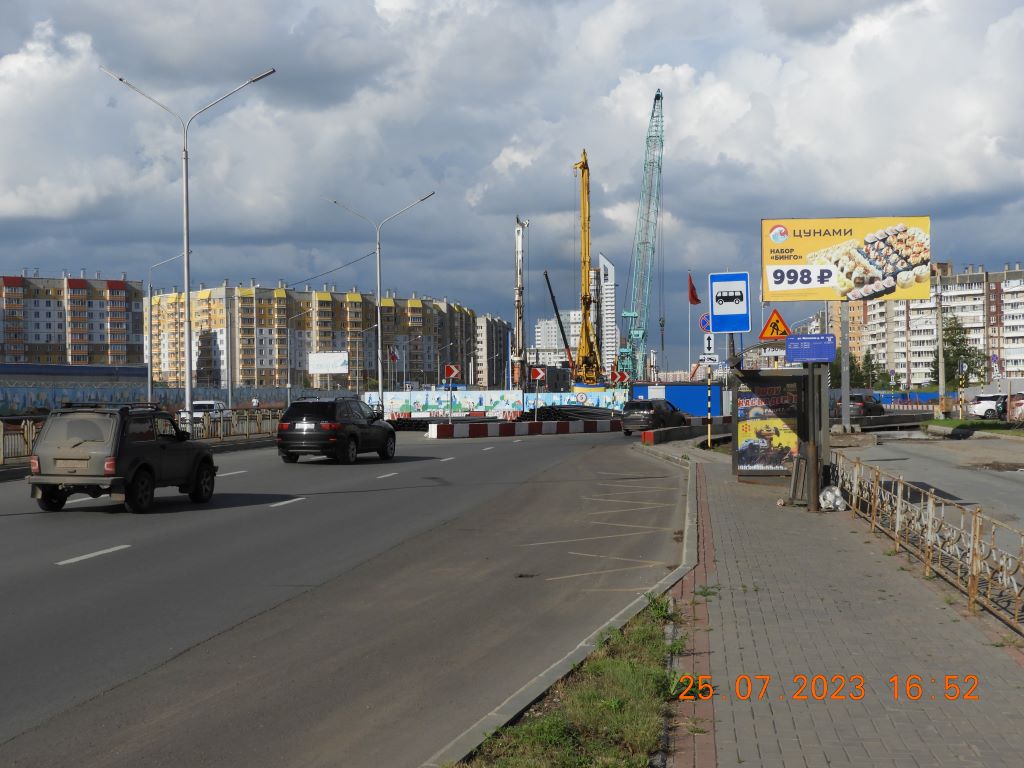 Фотография рекламного носителя, тип: Билборд 3x6, адрес: Молокова ул., д.37, Красноярск, Красноярский край, Россия. Сторона A №809232